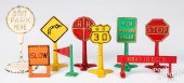NINE ARCADE CAST IRON TRAFFIC