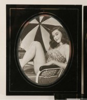 Nine Art Deco frames including