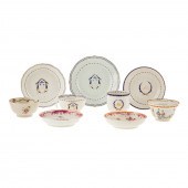 NINE ASSORTED CHINESE EXPORT A