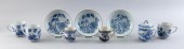 NINE ASSORTED CHINESE EXPORT B