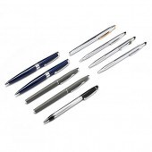 NINE ASSORTED CROSS WRITING IN