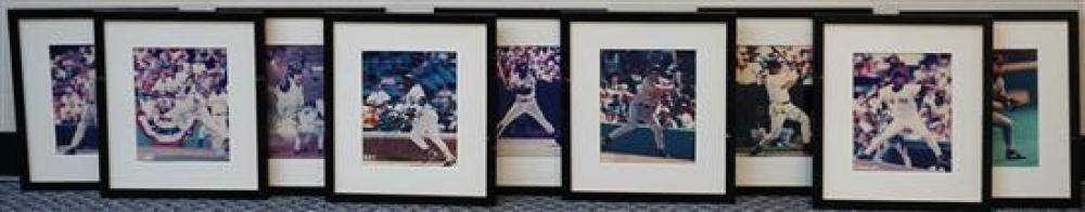 NINE AUTOGRAPHED PHOTOGRAPHS OF