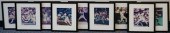 NINE AUTOGRAPHED PHOTOGRAPHS O