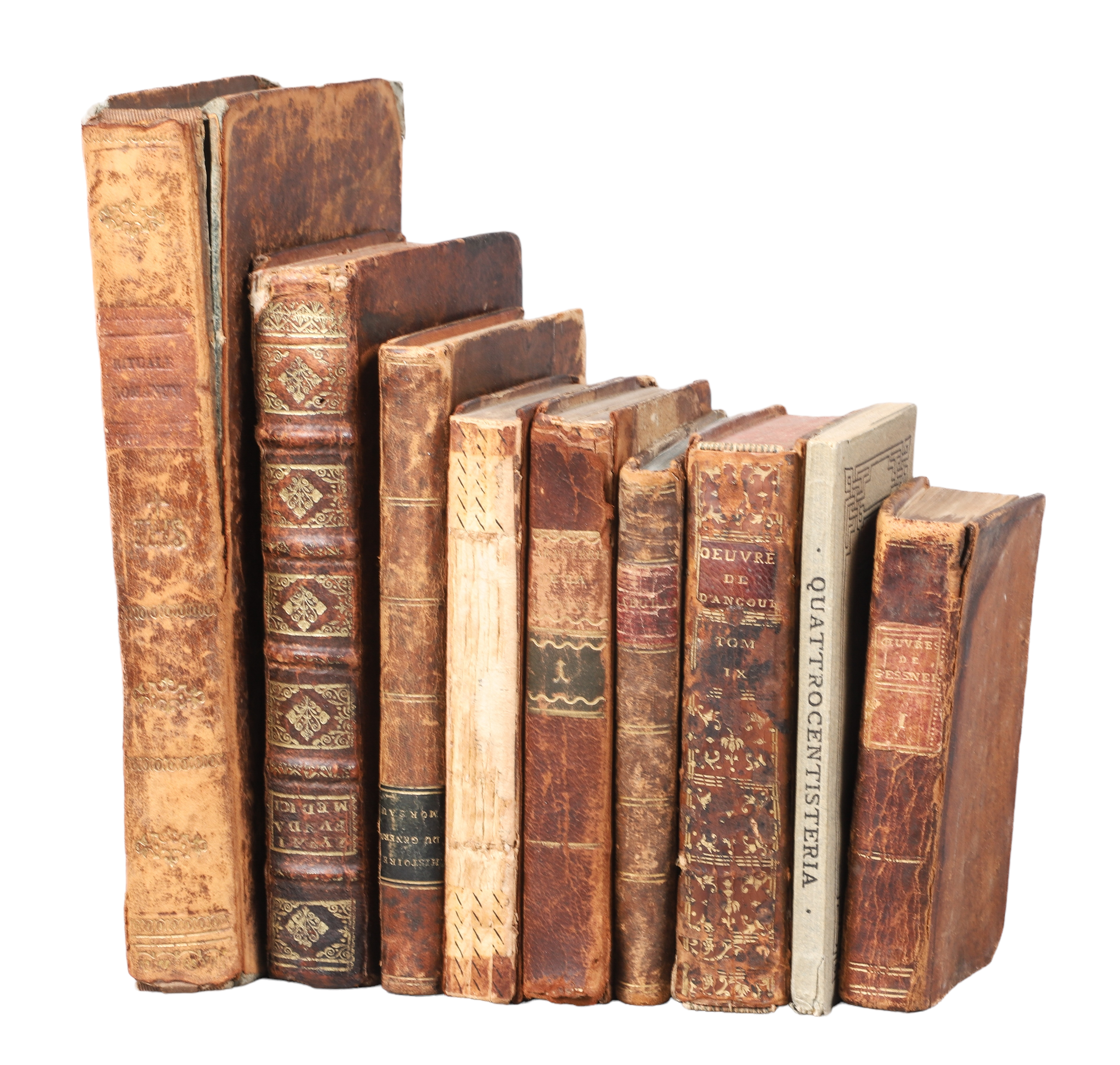 Nine books of the 17th through 19th