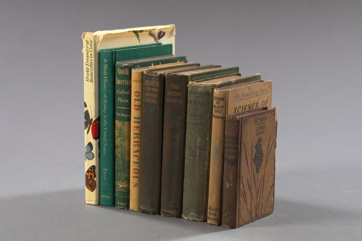 Nine Books on Gardening and Botany,
