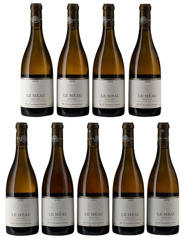 NINE BOTTLES 2003 M. CHAPOUTIER "LE