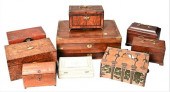 NINE BOXES, TO INCLUDE 17TH -