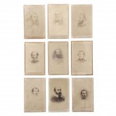 NINE CDVS OF CONFEDERATE GENER