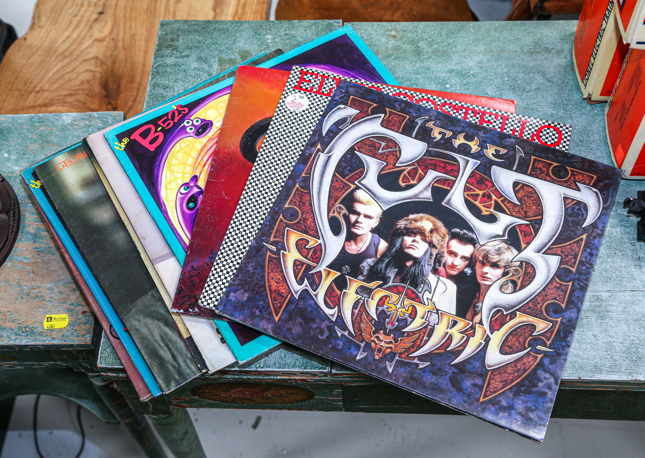 NINE CLASSIC ROCK 'N ROLL ALBUMS