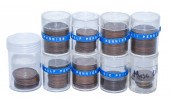 NINE COIN TUBES OF ENGLISH PEN