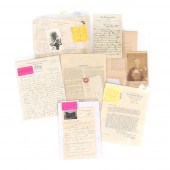 NINE EARLY 20TH CENTURY LETTER