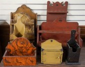 NINE EARLY AMERICAN STYLE PAIN