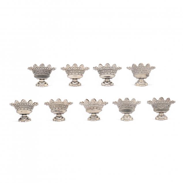 NINE ELIZABETH II CROWN FORM
