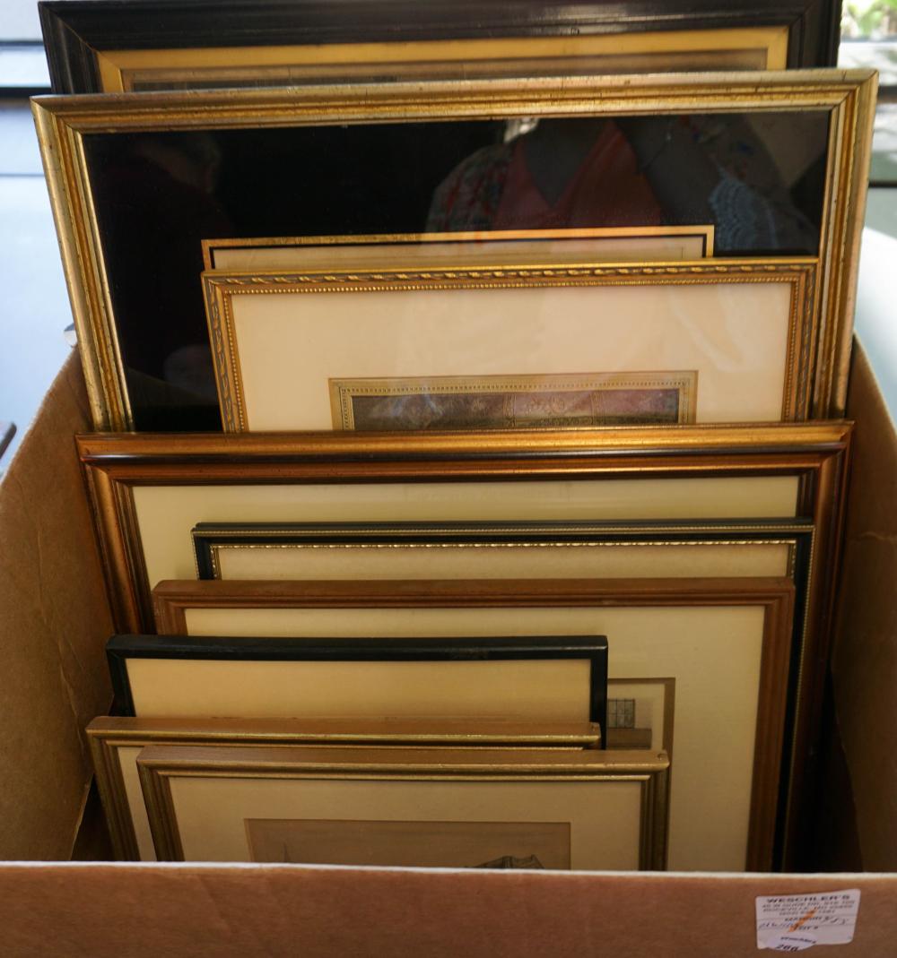 NINE ENGRAVINGS, MOSTLY EUROPEAN