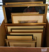NINE ENGRAVINGS, MOSTLY EUROPE