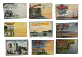 NINE FOLD-OUT TRAVELOUGE POSTC