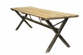 NINE FOOT SAWBUCK FARM TABLE 1