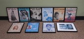 NINE FRAMED MUSICAL PROGRAMS A