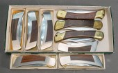 NINE GERBER FOLDING KNIVESNine