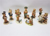 NINE GERMAN HUMMEL PORCELAIN F