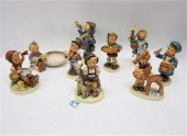 NINE GERMAN HUMMEL PORCELAIN F