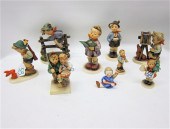 NINE GERMAN HUMMEL PORCELAIN F