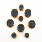 NINE GRAND TOUR INTAGLIO PLAST