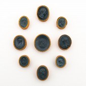 NINE GRAND TOUR INTAGLIO PLAST