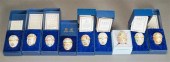 NINE HALCYON DAYS ENAMEL EASTE