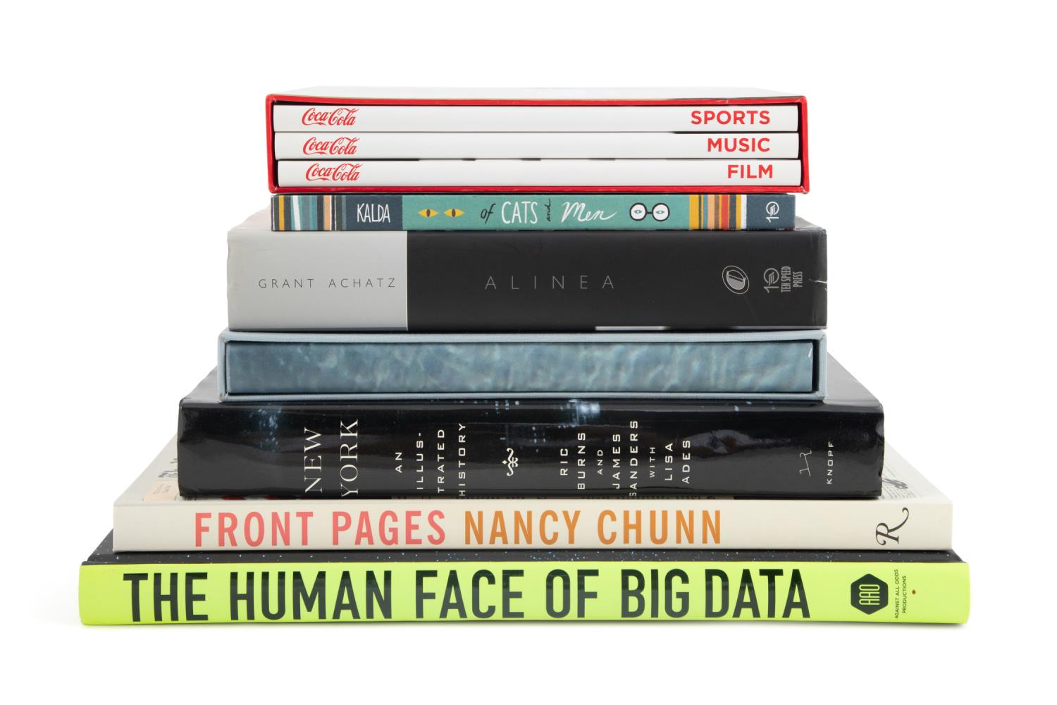 NINE HARDCOVER BOOKS ON LIFESTYLE