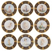NINE HAVILAND & CO. PORCELAIN