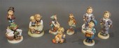 NINE HUMMEL FIGURINESNine Humm