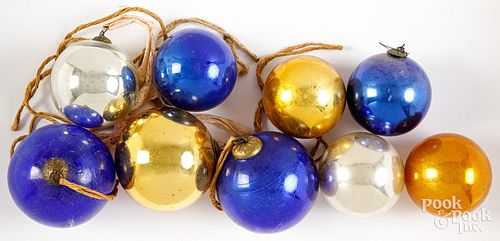 NINE KUGEL AND KUGEL TYPE CHRISTMAS