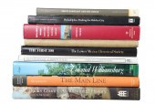 Nine large books, 20th and 21s