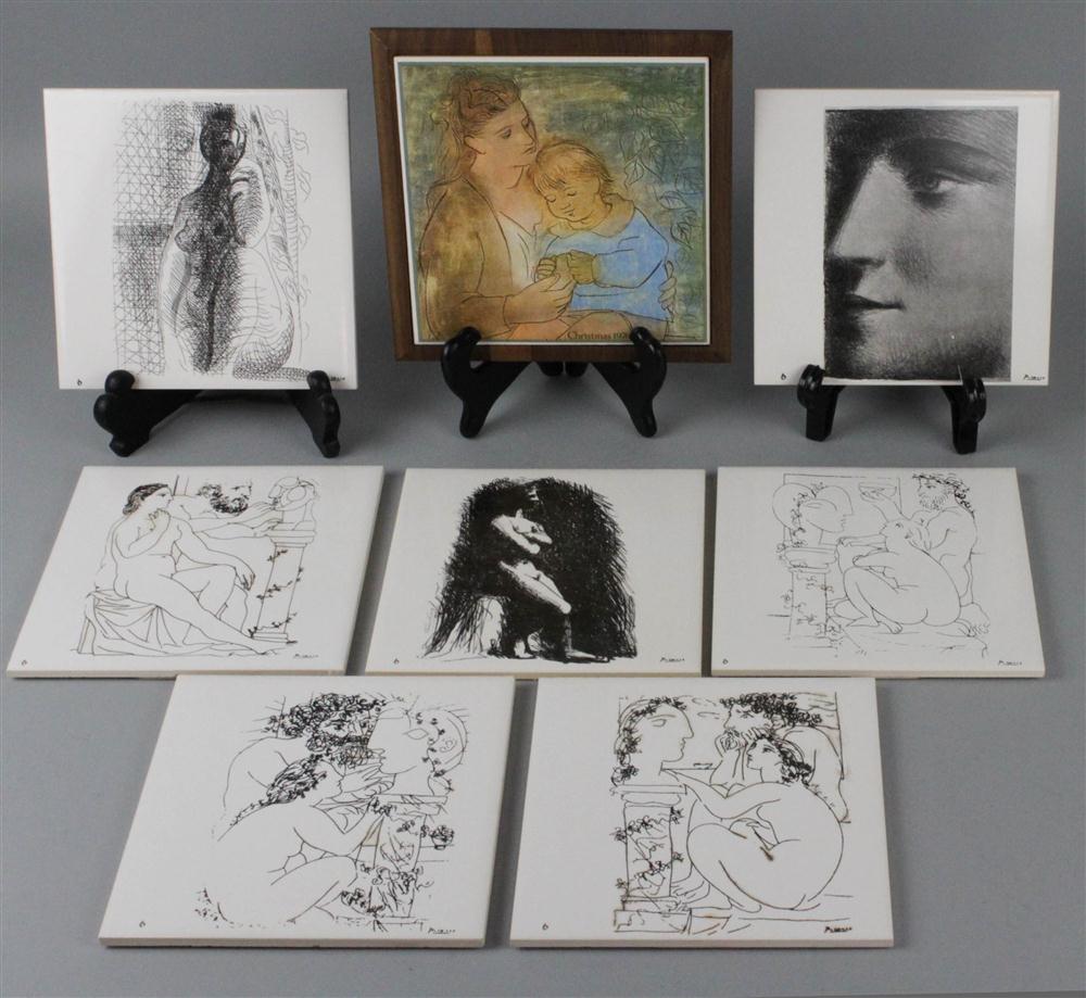 NINE LIMITED EDITION PICASSO
