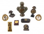 NINE "NAPOLEON" THEMED PIECES