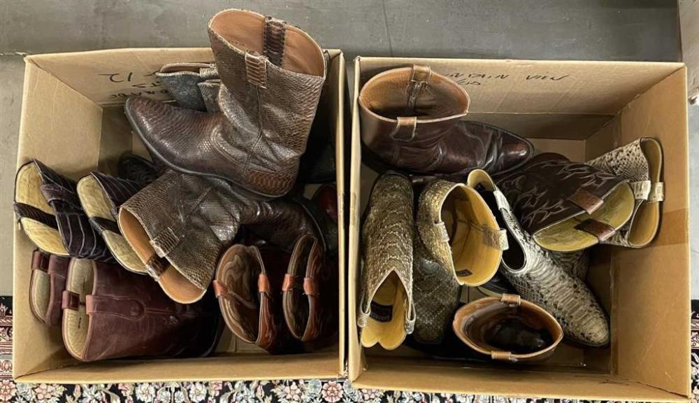 NINE PAIRS CABOOTS CUSTOM MADE