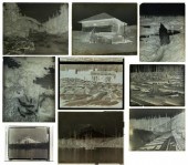 NINE PHOTOGRAPHIC NEGATIVES FE