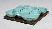 NINE-PIECE 19TH C. CHINESE ENA