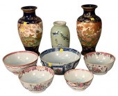 NINE PIECE CHINESE AND JAPANES