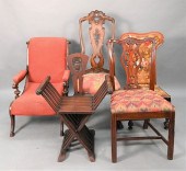 NINE PIECE FURNITURE LOT, TO I