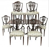 NINE PIECE GEORGE III STYLE DI
