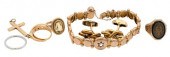 NINE PIECE GOLD LOTNine Piece
