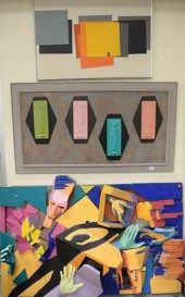 NINE PIECE GROUP OF LARGE CONT