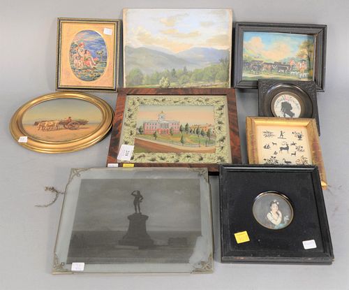NINE PIECE LOT TO INCLUDE FOUR