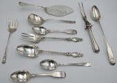 NINE PIECE STERLING SILVER LOT