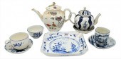NINE PIECE WORCESTER AND ENGLI