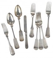 NINE PIECES CHARLESTON COIN SI