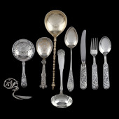 NINE PIECES OF NORWEGIAN SILVE