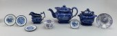 NINE PIECES OF STAFFORDSHIRE A